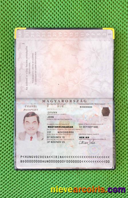 Hungary pass version 2 photolook